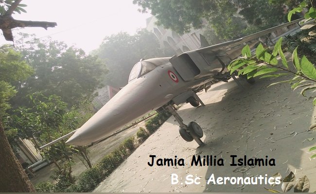jamia millia islamia bsc aeronautics engineering