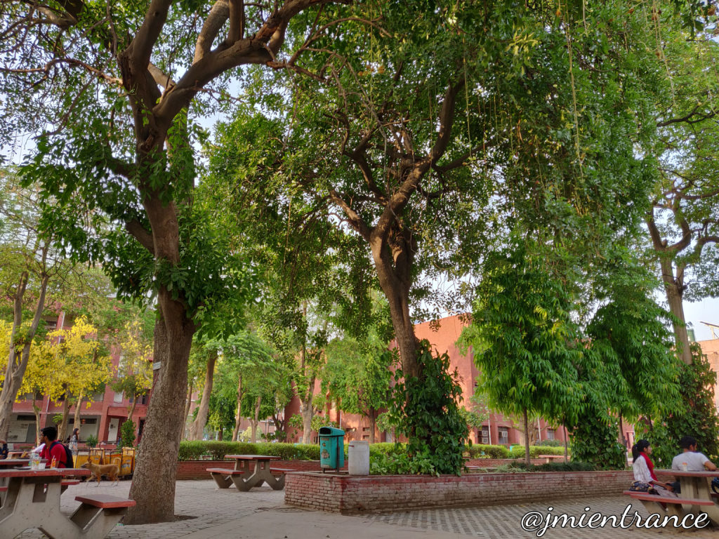 Near Central Canteen, Jamia Millia Islamia.