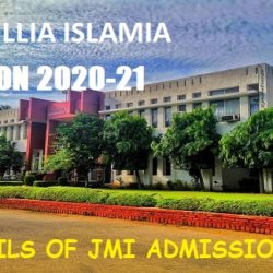 JAMIA ADMISSION 2020