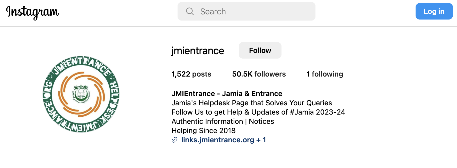jamia-instagram-page