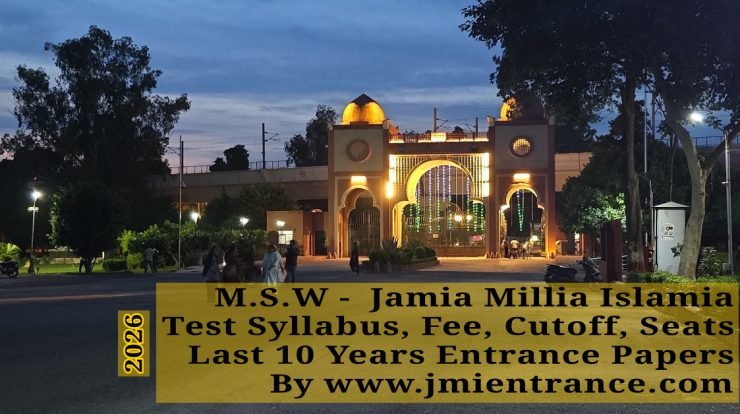 jamia-msw-2026-entrance-question-paper-syllabus-fee-cutoff-seats-by-jmientrance