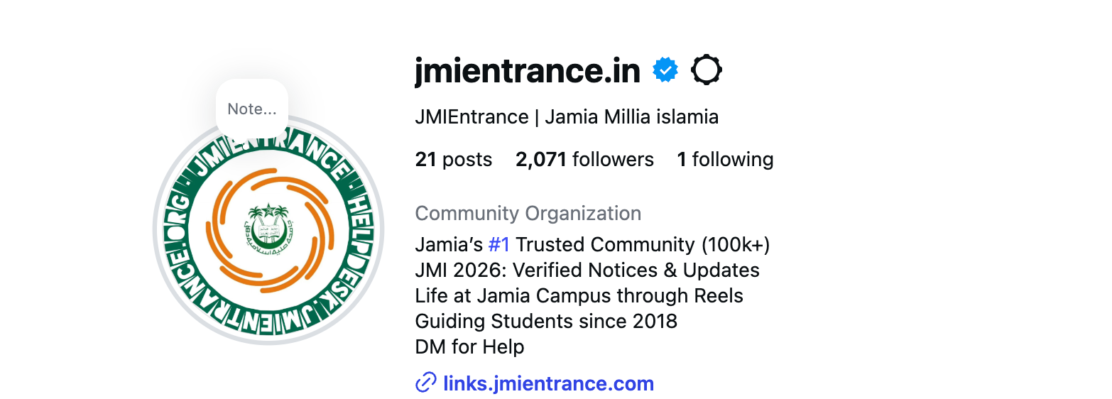 jmientrance-instagram-page