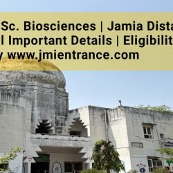 jamia-bsc-bioscience-2026-distance-mode-admission-jmientrance