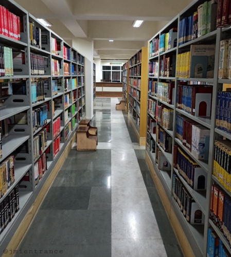 Inside Dr. Zakir Hussein Library - Jamia Millia Islamia